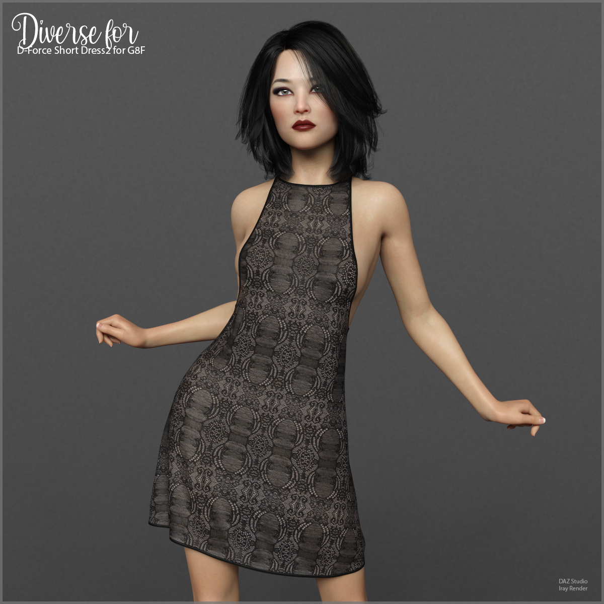 Diverse for D-Force Short Dress2 for G8F by N/A