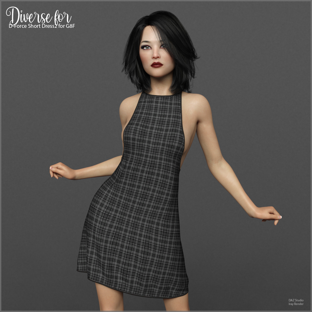 Diverse for D-Force Short Dress2 for G8F by N/A