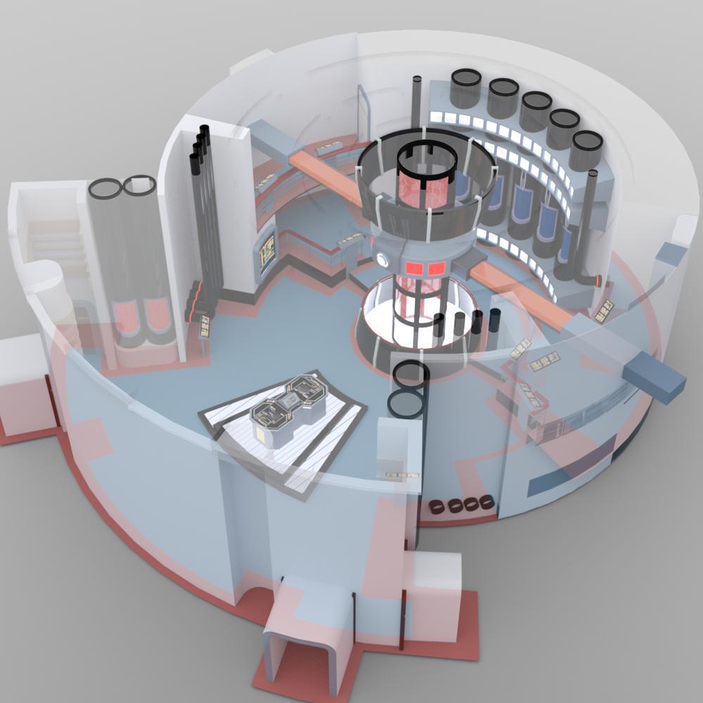 Starship Engineering Room 4 for DAZ Studio by N/A