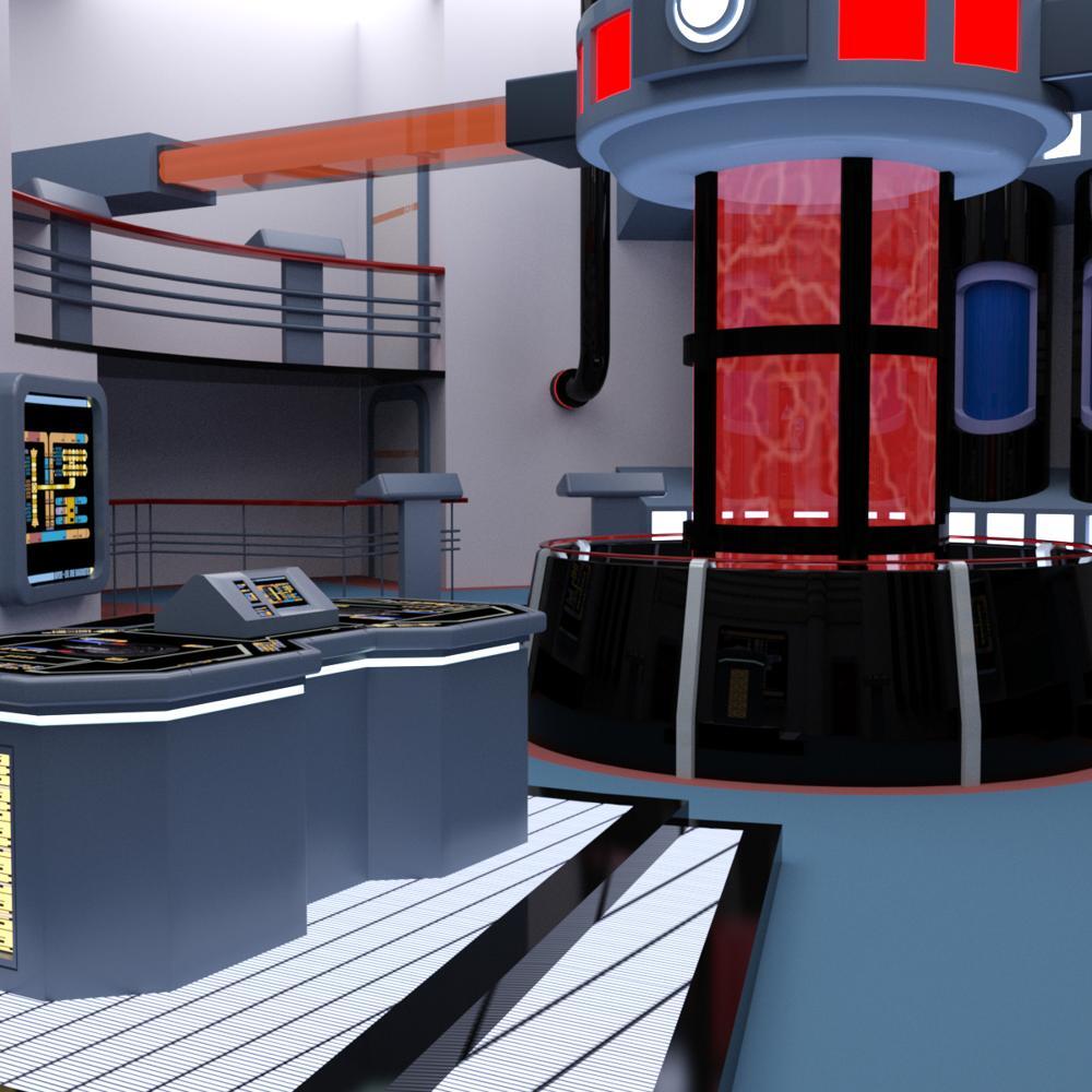 Starship Engineering Room 4 for DAZ Studio by N/A