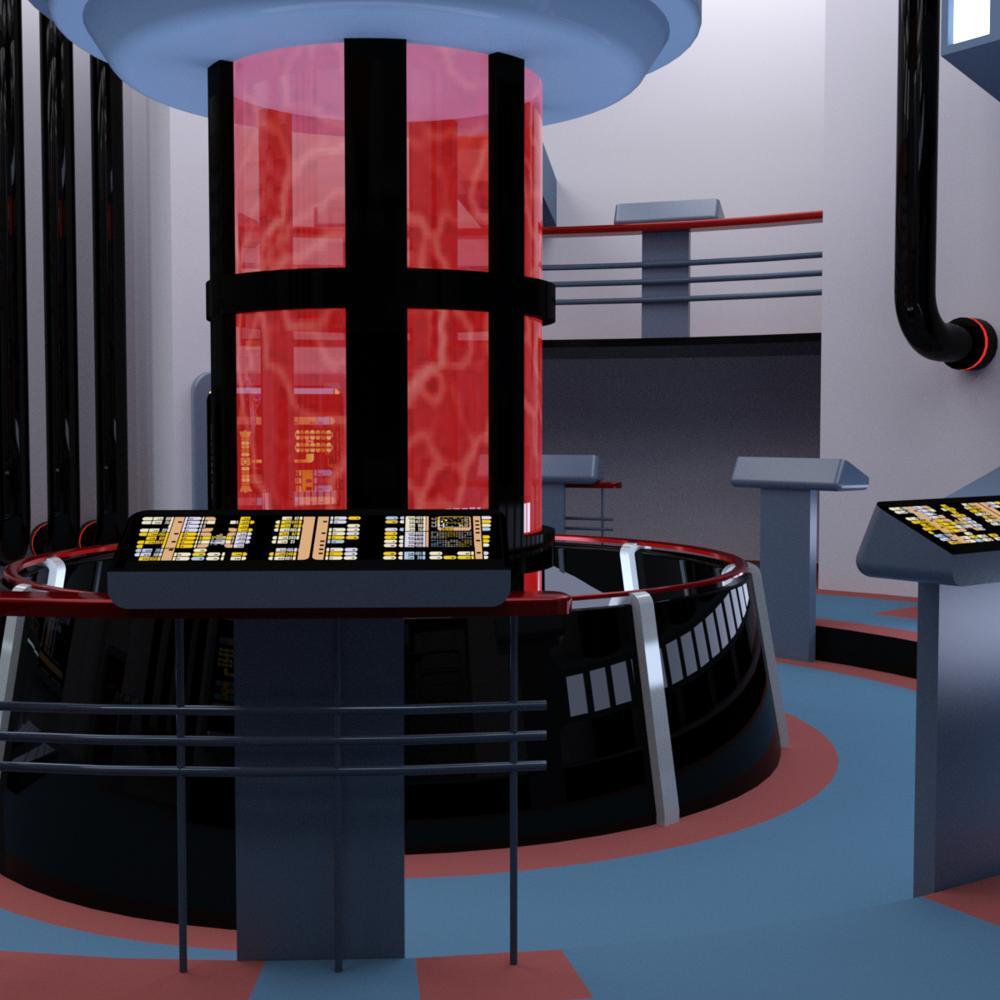 Starship Engineering Room 4 for DAZ Studio by N/A