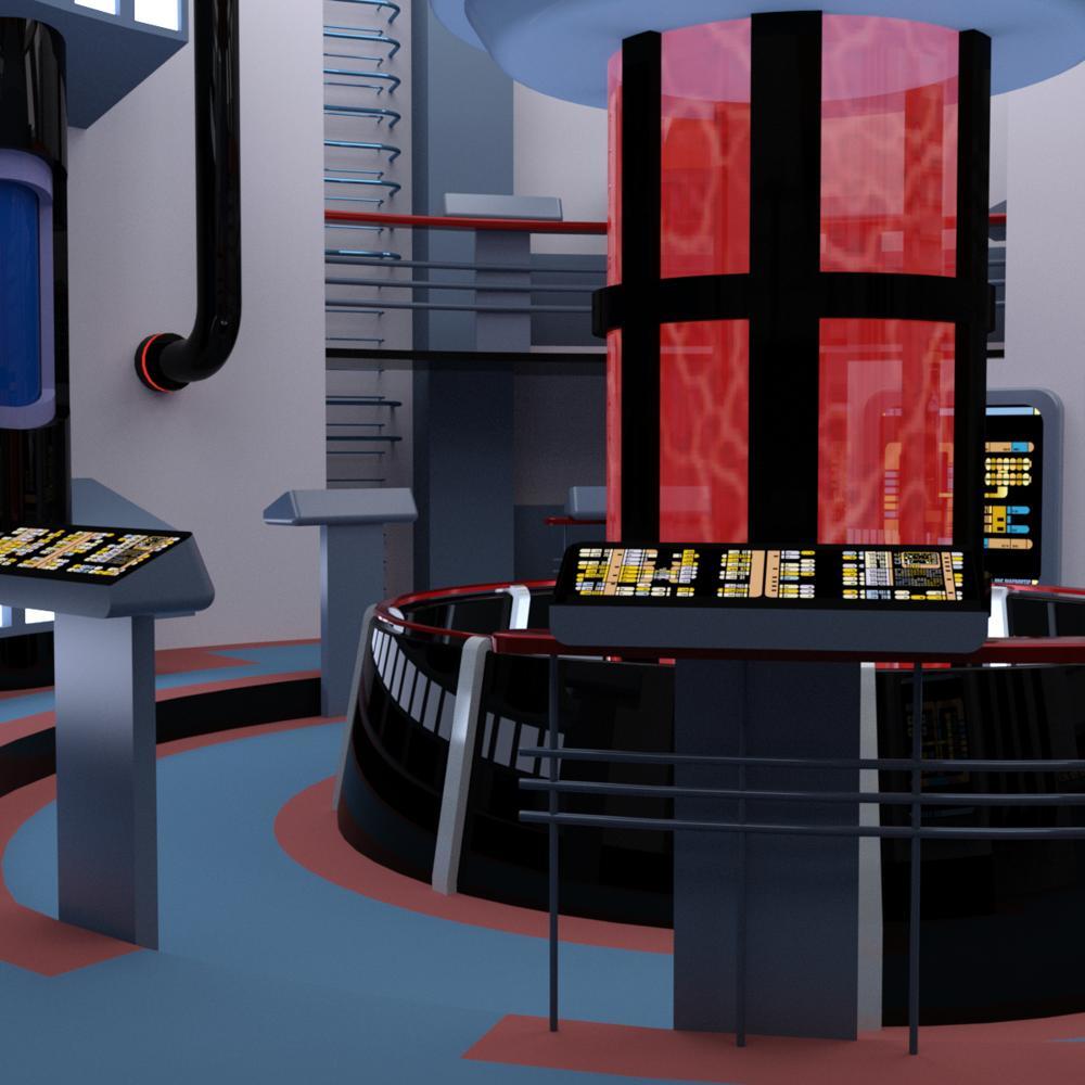 Starship Engineering Room 4 for DAZ Studio by N/A