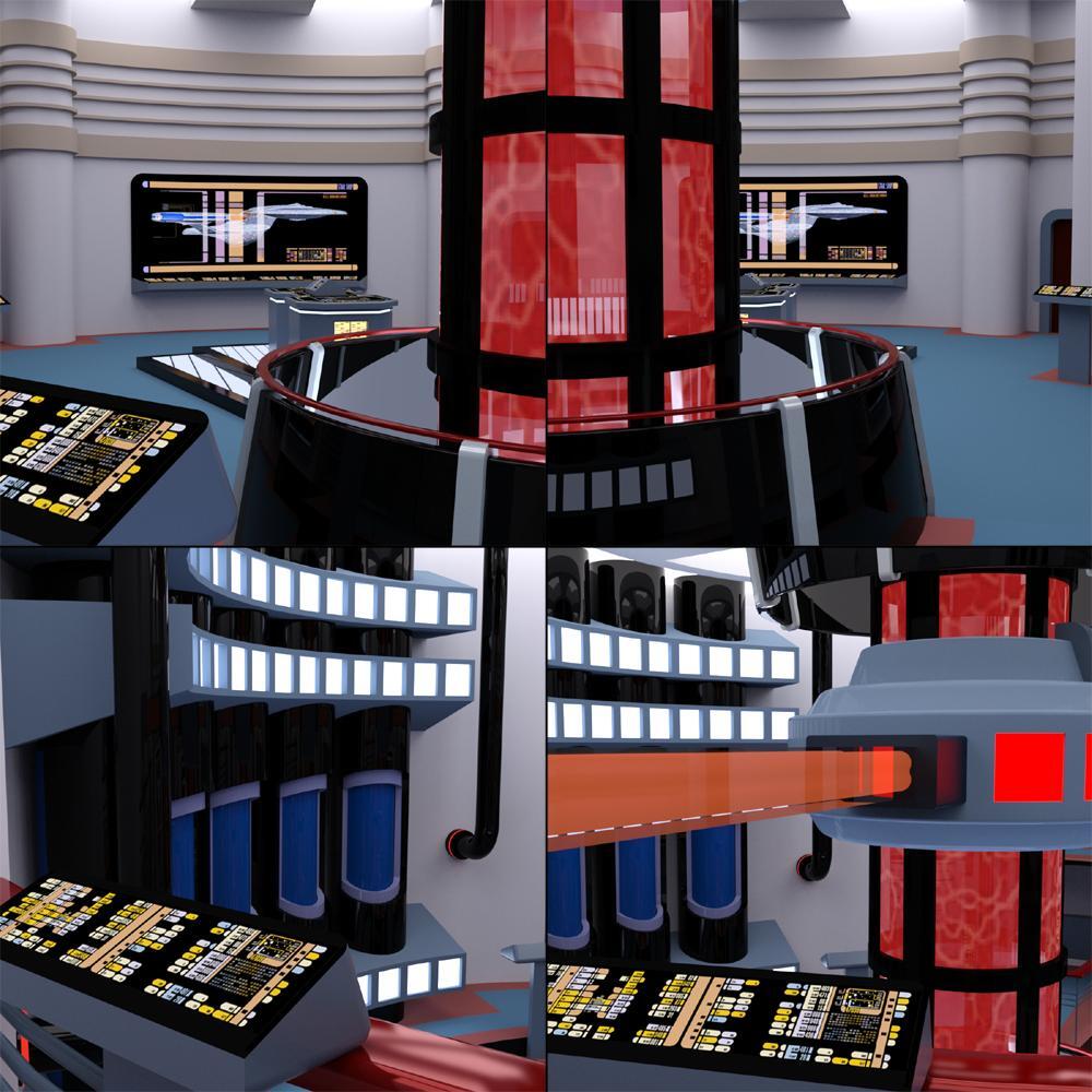 Starship Engineering Room 4 for DAZ Studio by N/A