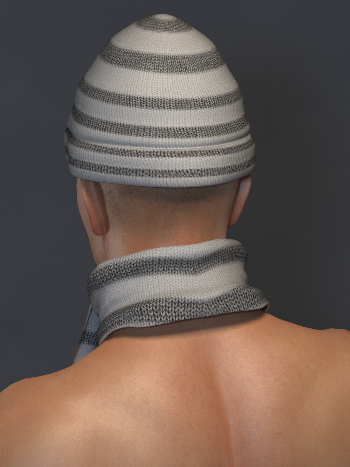 L'Homme Beanie and Scarf EXP by N/A