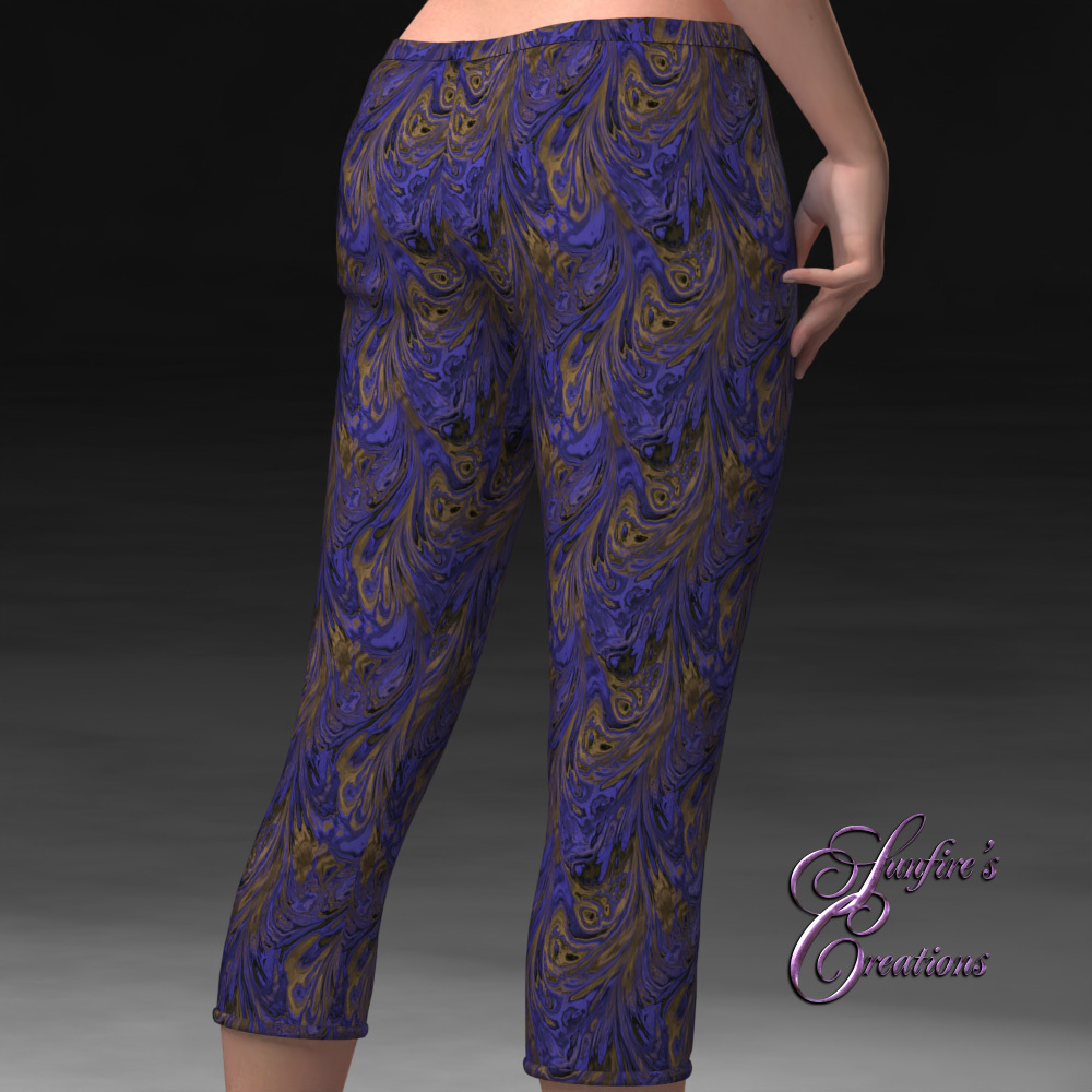 Marbled for Dynamic Capris by N/A