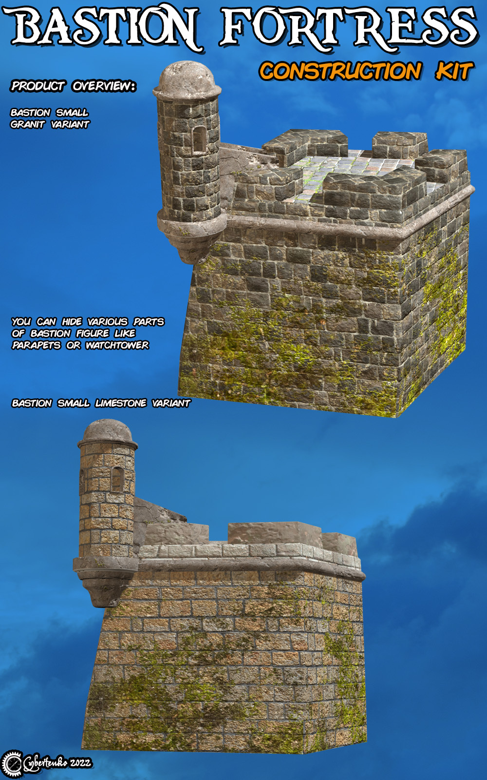 Bastion Fortress Construction Kit by N/A