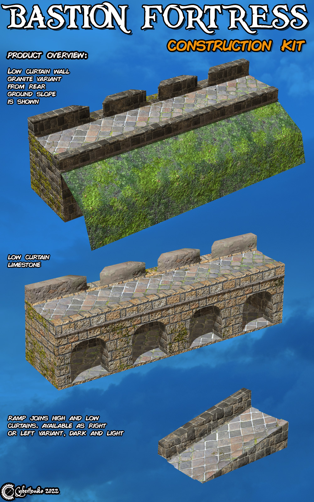 Bastion Fortress Construction Kit by N/A