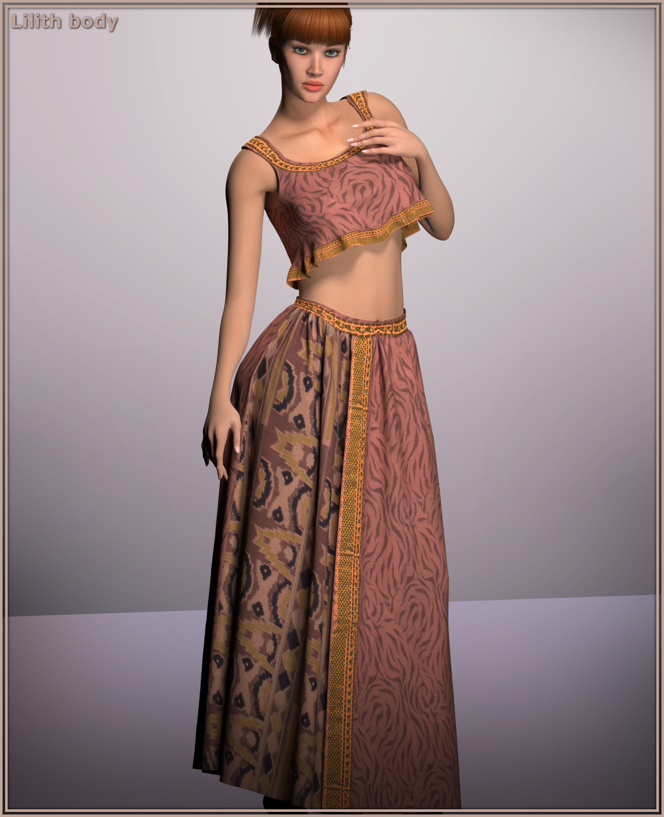 Dynamic Boho Wrap for La Femme by N/A