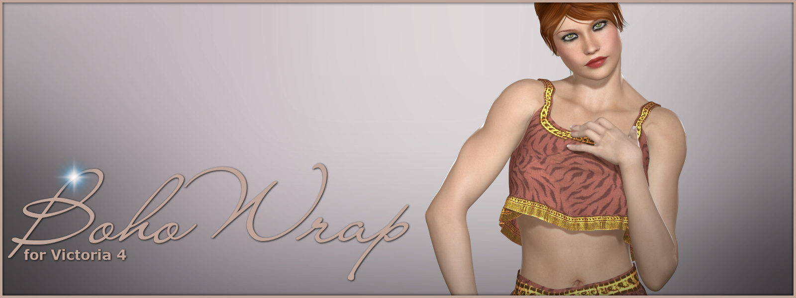 Dynamic Boho Wrap for Victoria 4 by N/A