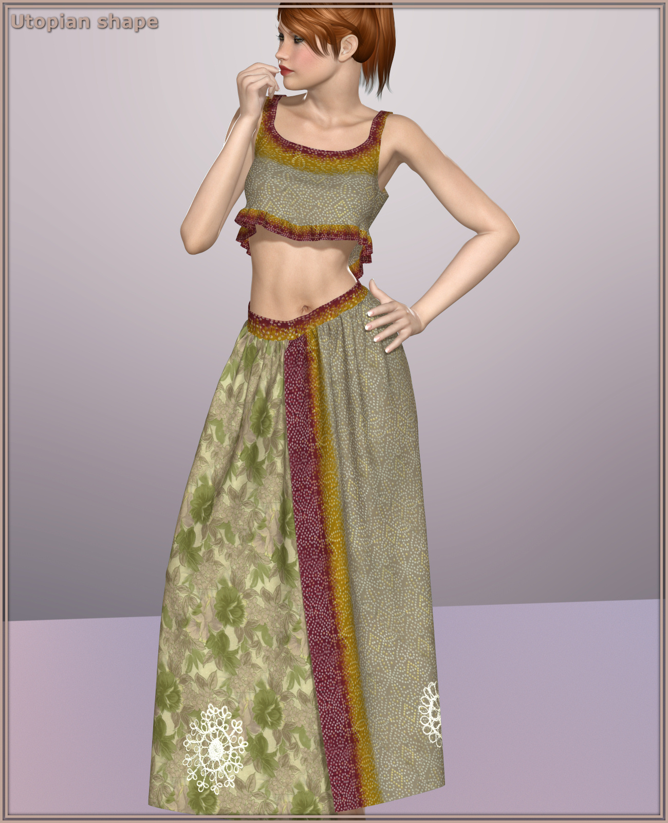 Dynamic Boho Wrap for Victoria 4 by N/A