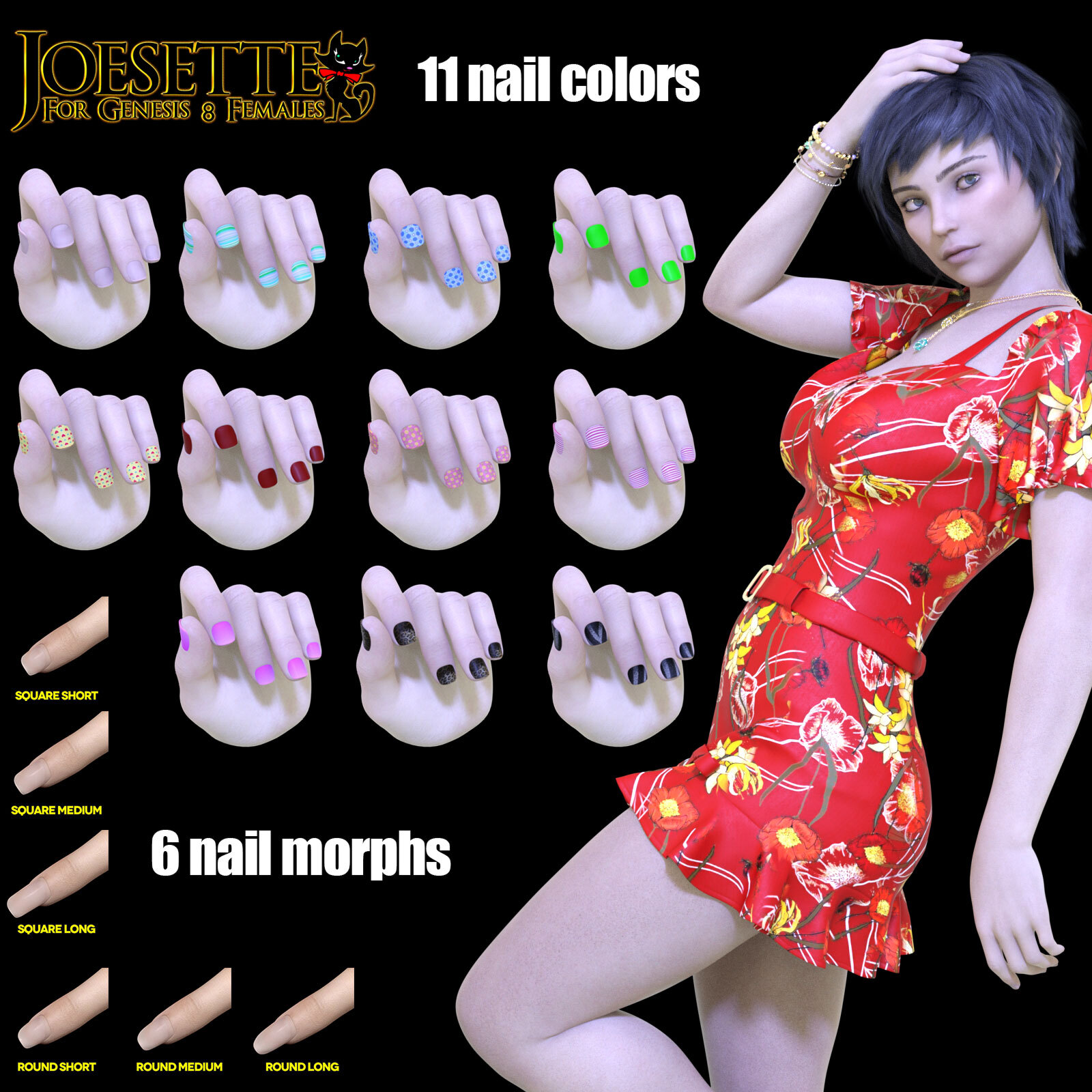 Joesette For Genesis 8 Females Redux by N/A