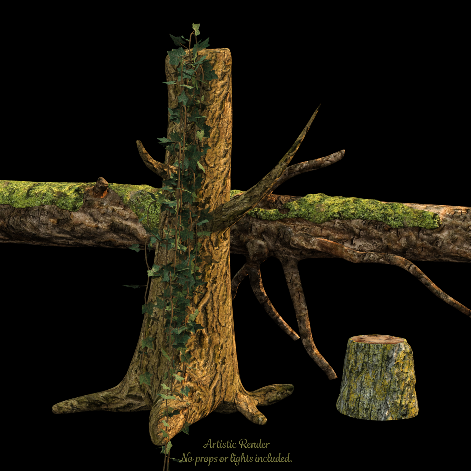 Tree Bark Shaders 2 For Daz Studio Iray by N/A