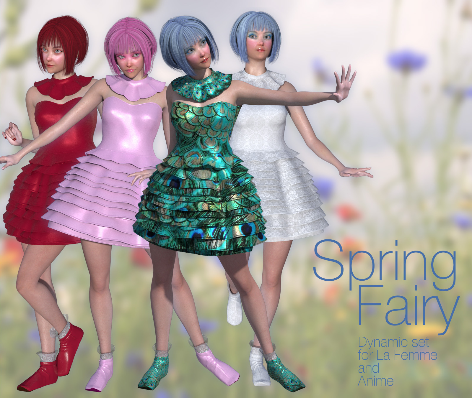 Spring Fairy for La Femme and Anime by N/A