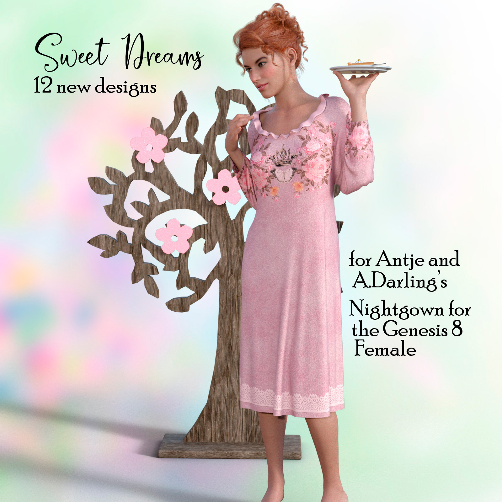 Sweet Dreams for Antje and A Darling's Nightgown for G8 and G8.1 by N/A