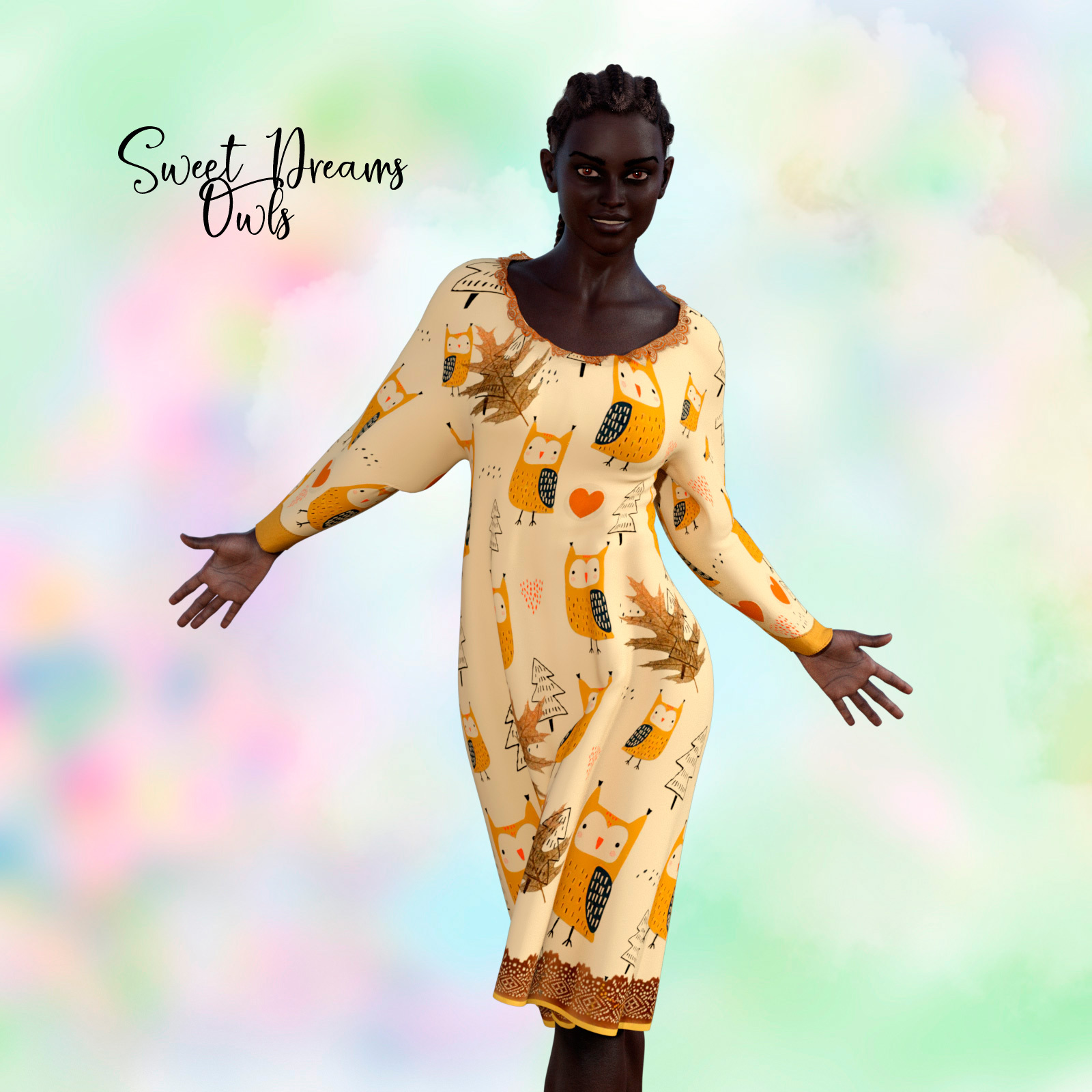Sweet Dreams for Antje and A Darling's Nightgown for G8 and G8.1 by N/A