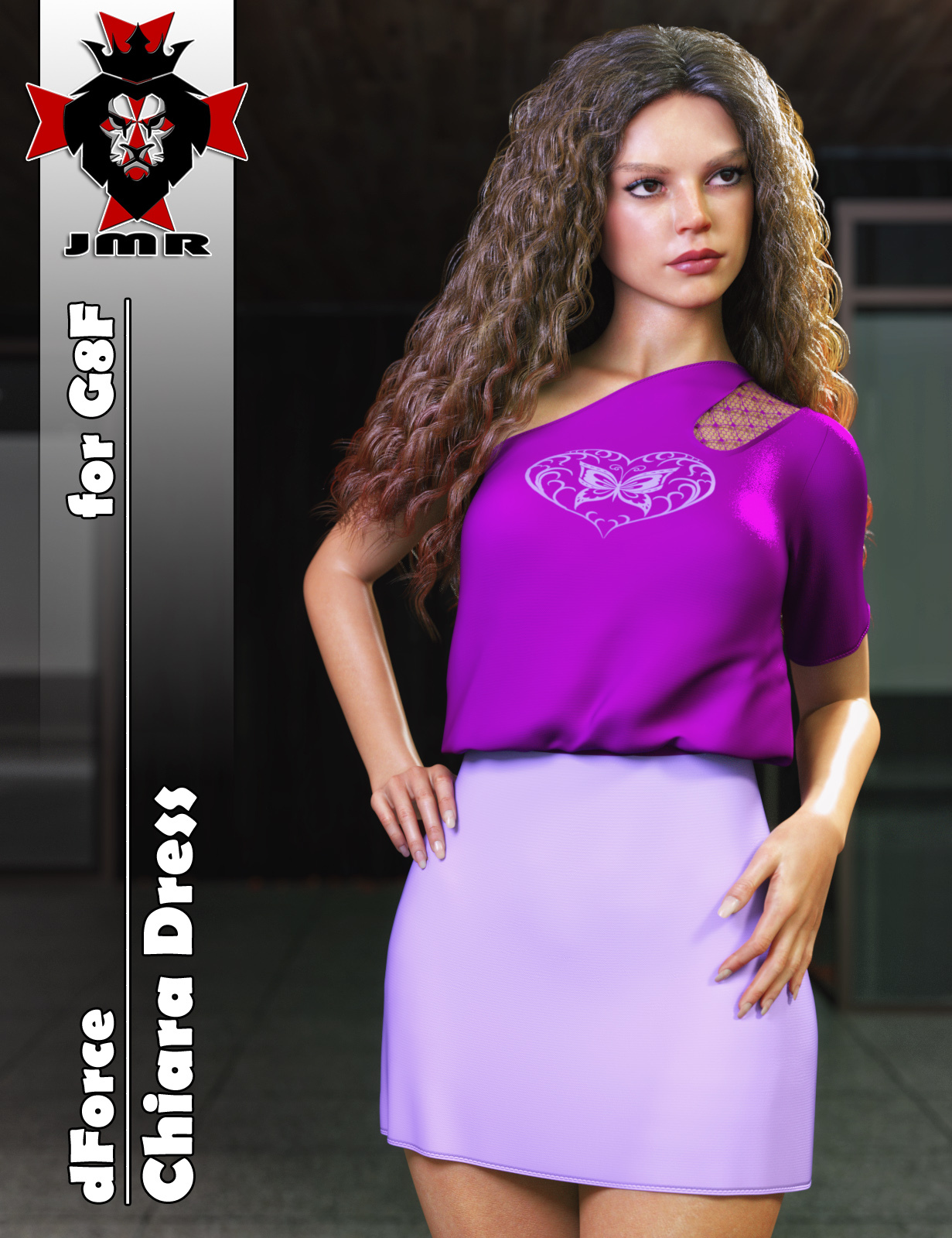 JMR dForce Chiara Dress for G8F by N/A