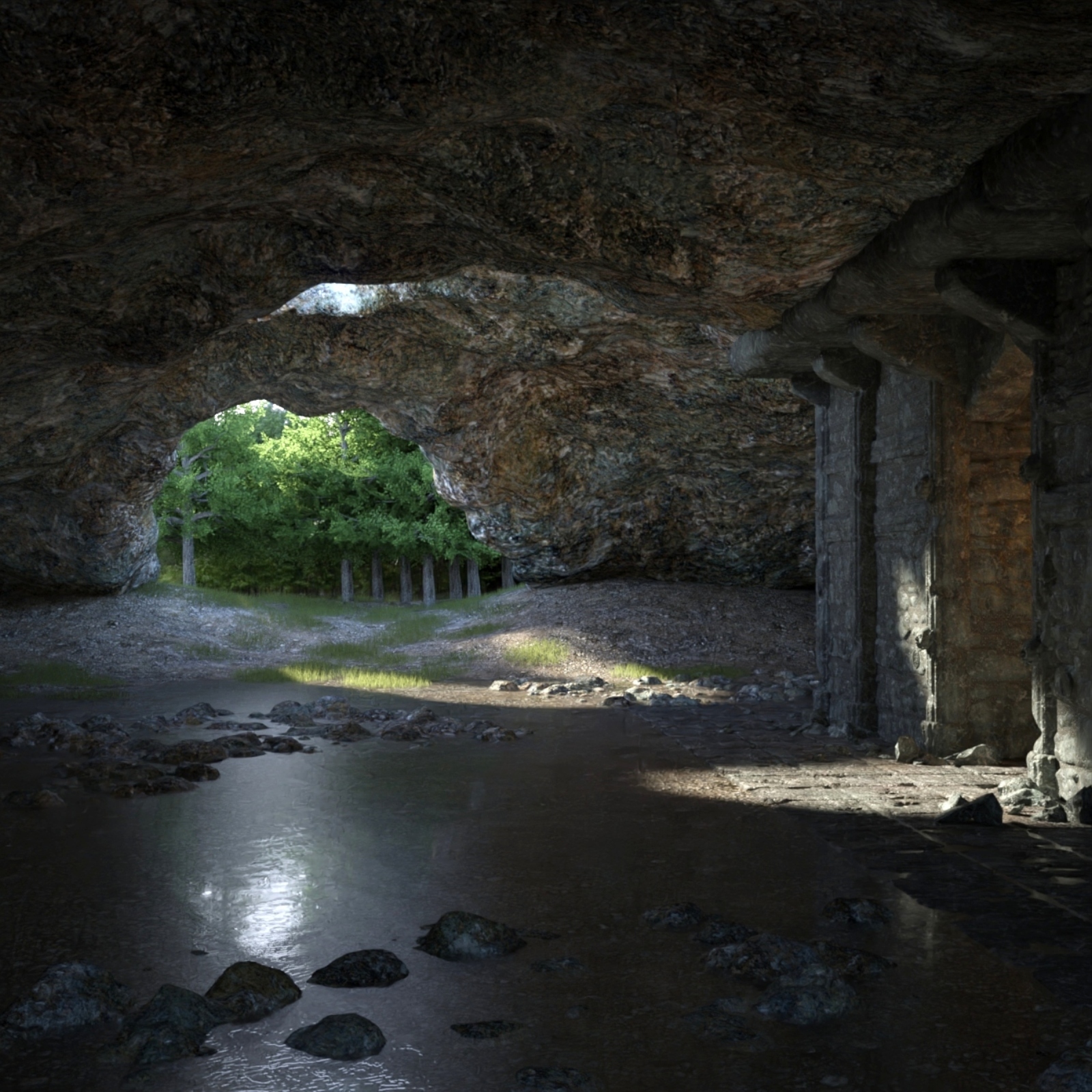 The Rocky Temple by N/A