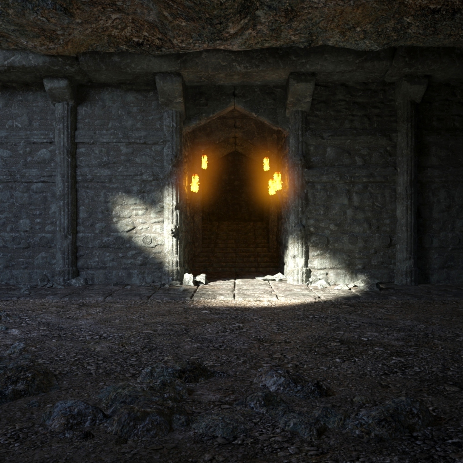 The Rocky Temple by N/A