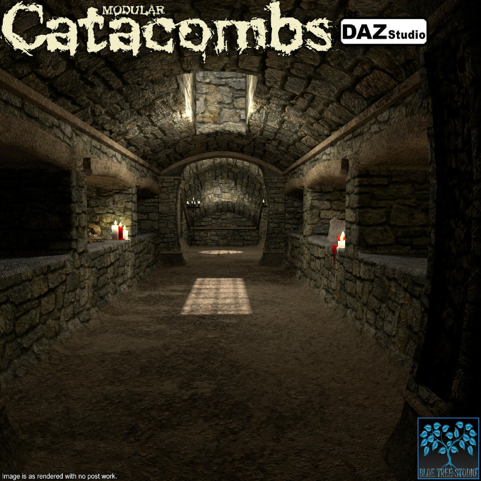 Modular Catacombs for Daz by N/A