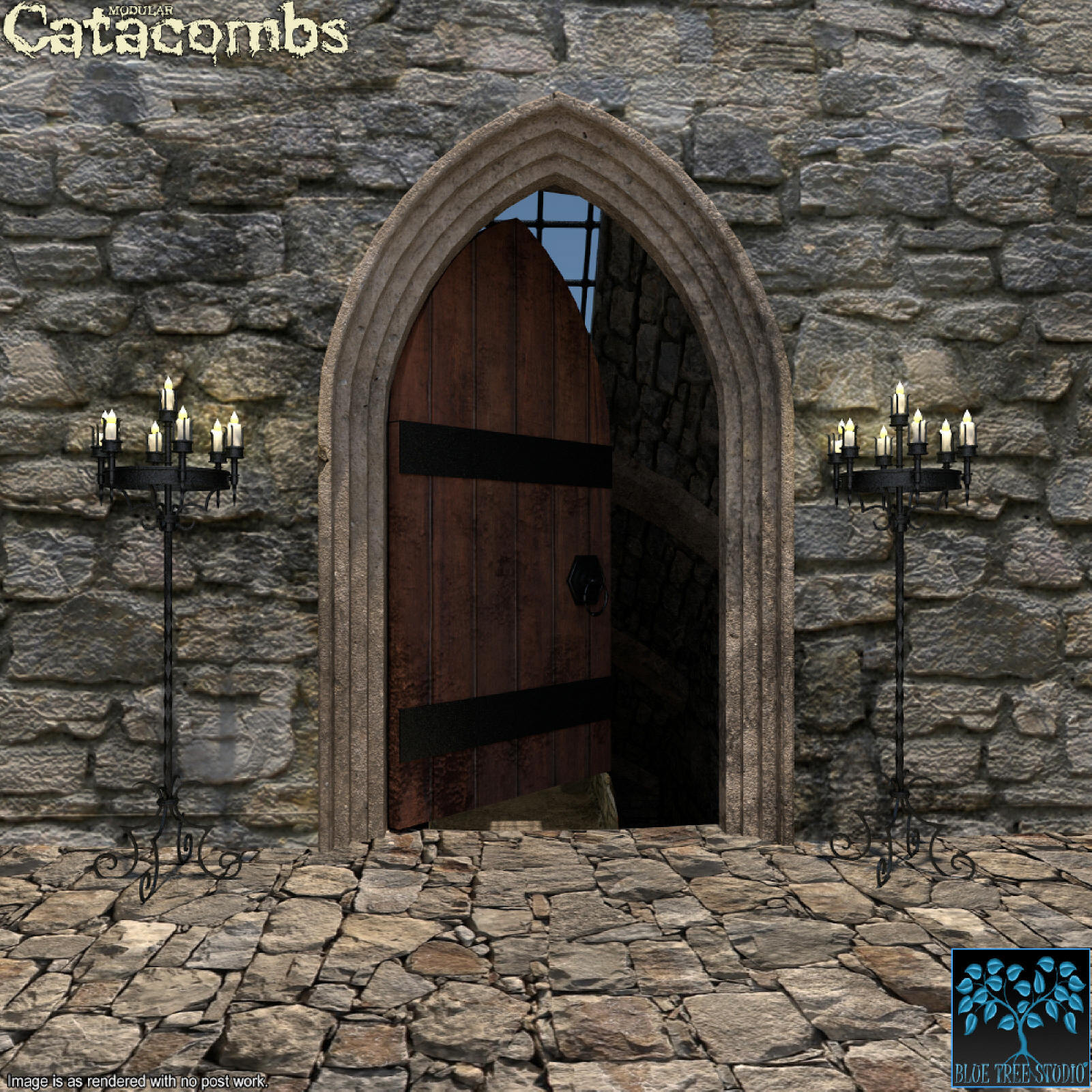 Modular Catacombs for Daz by N/A