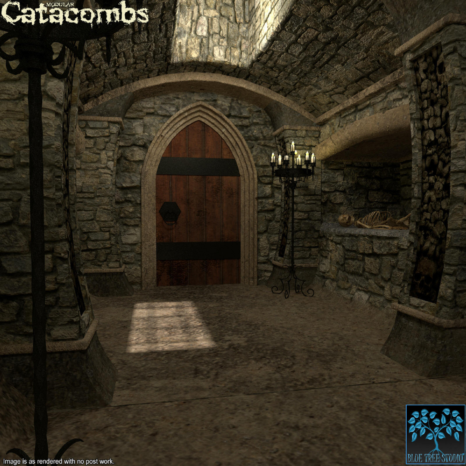 Modular Catacombs for Daz by N/A
