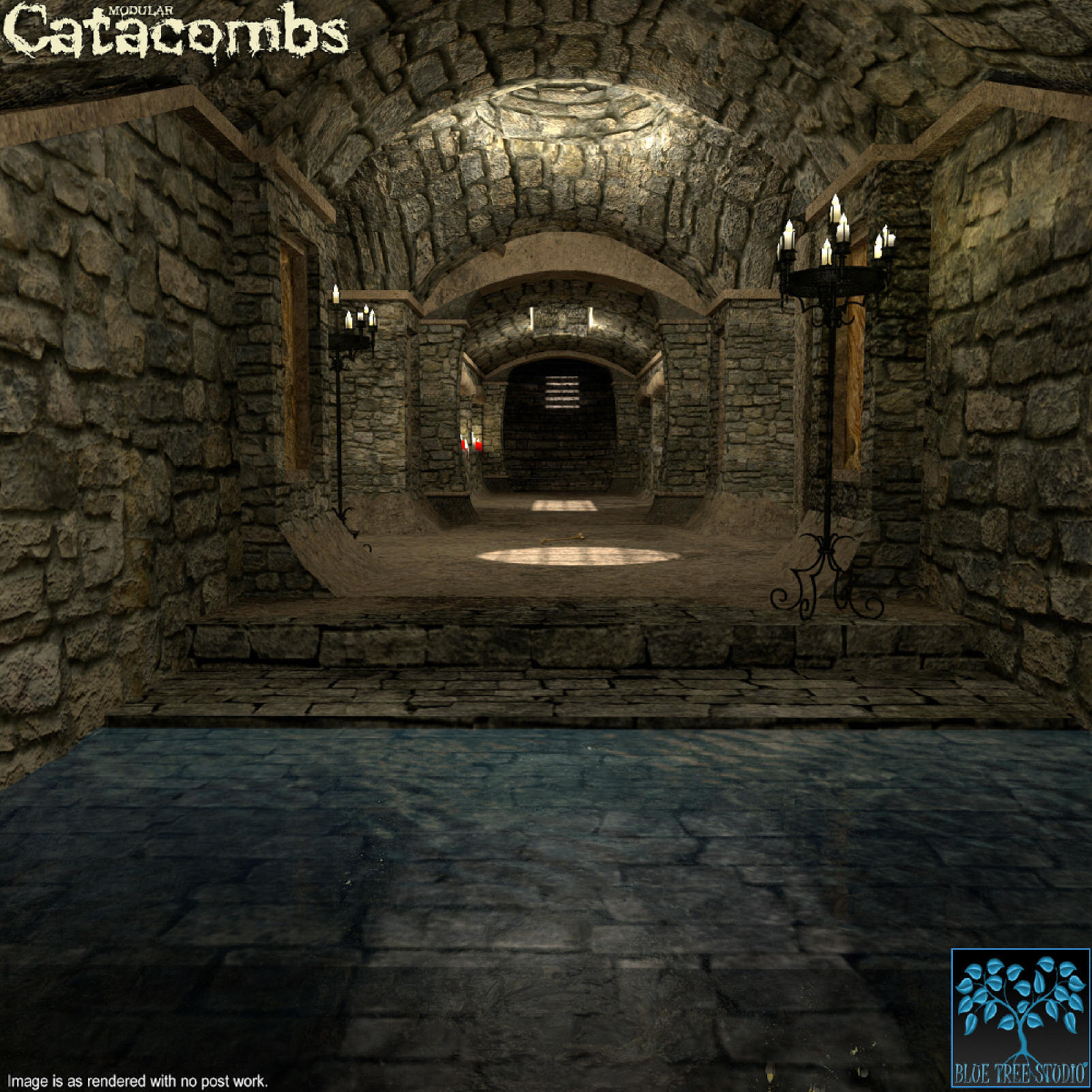 Modular Catacombs for Daz by N/A