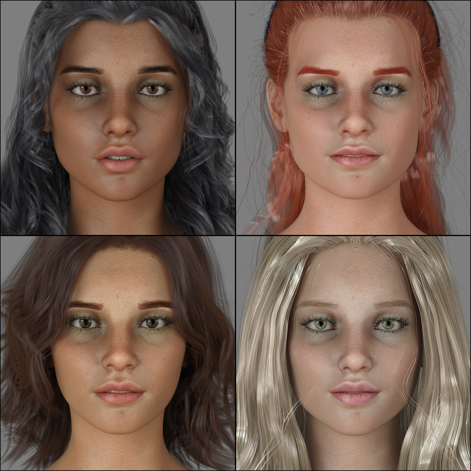 Exnem Skin Type 4 for Genesis 8.1 Female by N/A