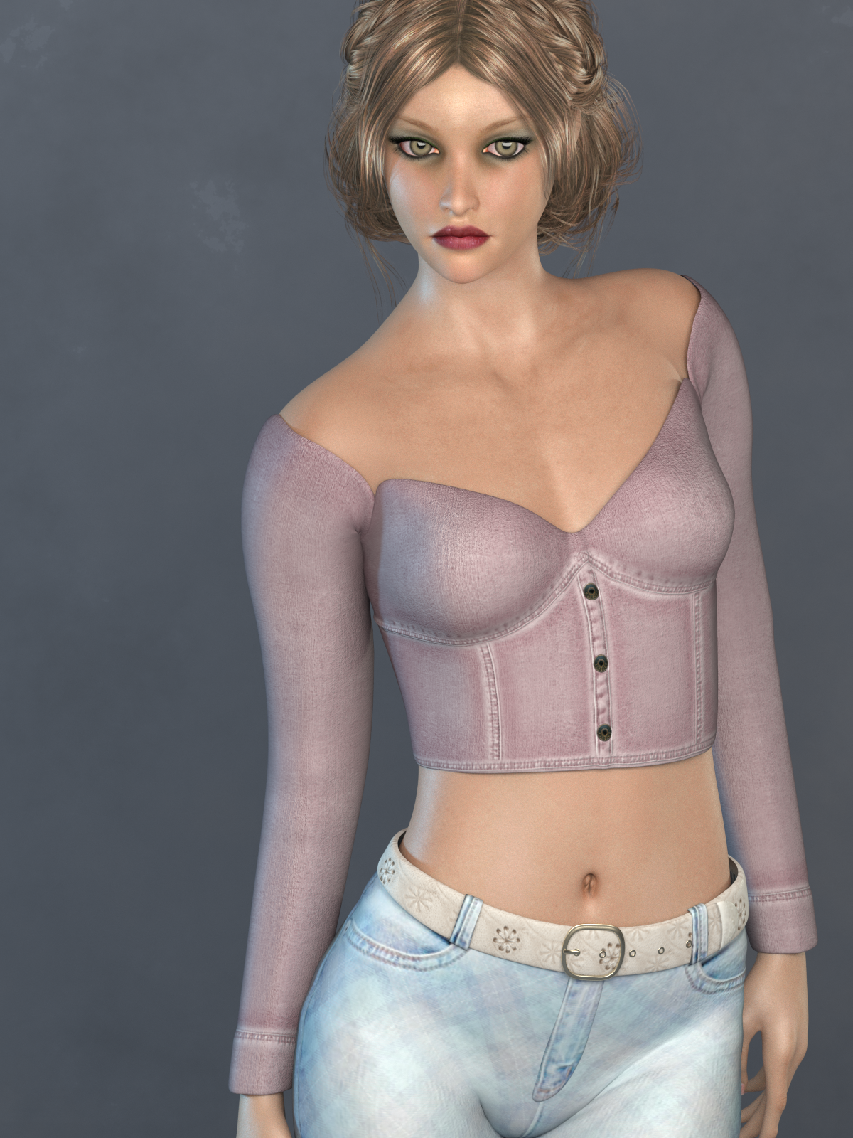 La Femme Corset Top by N/A