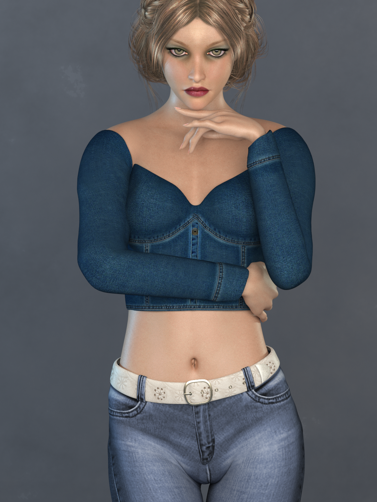La Femme Corset Top by N/A