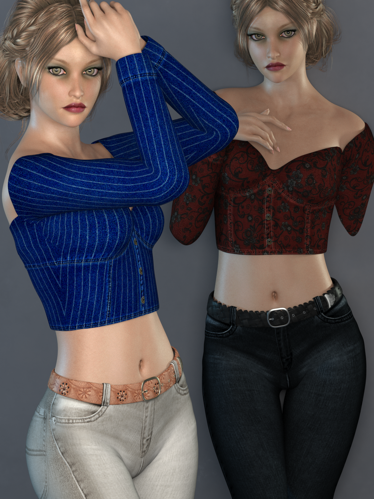 La Femme Corset Top by N/A