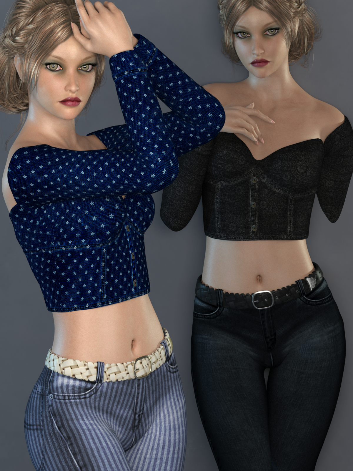 La Femme Corset Top by N/A