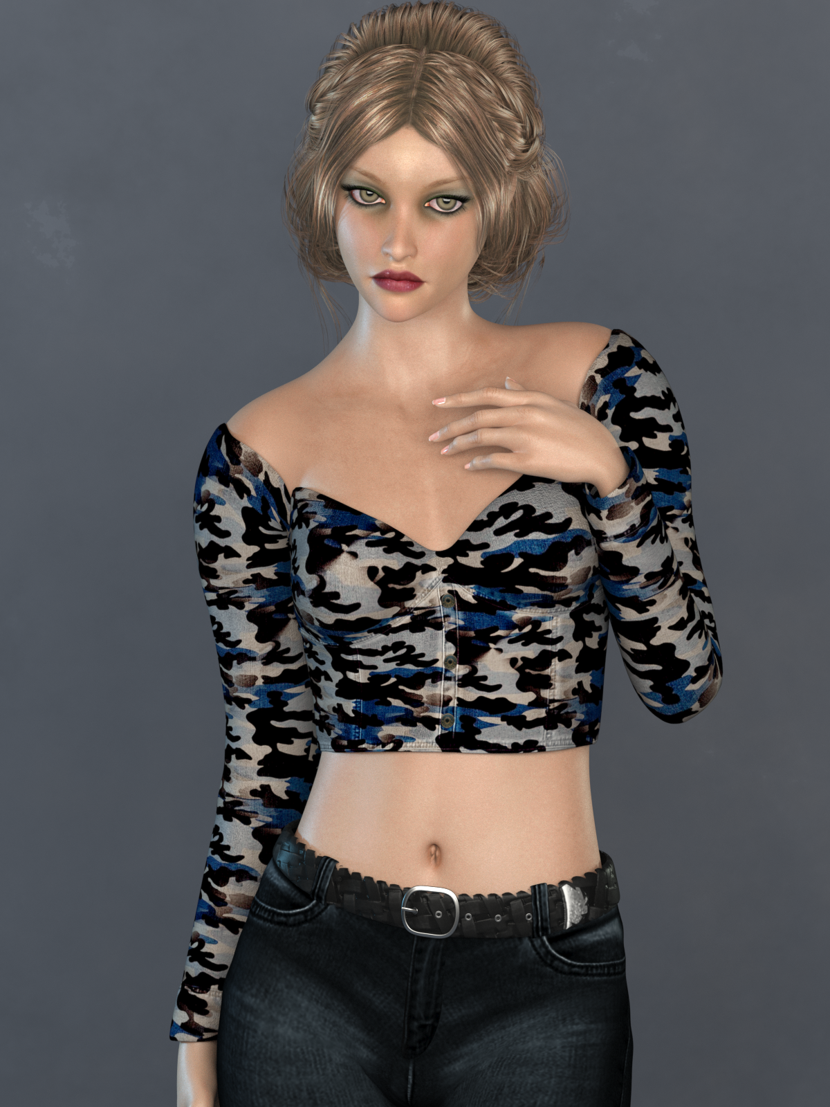 La Femme Corset Top by N/A