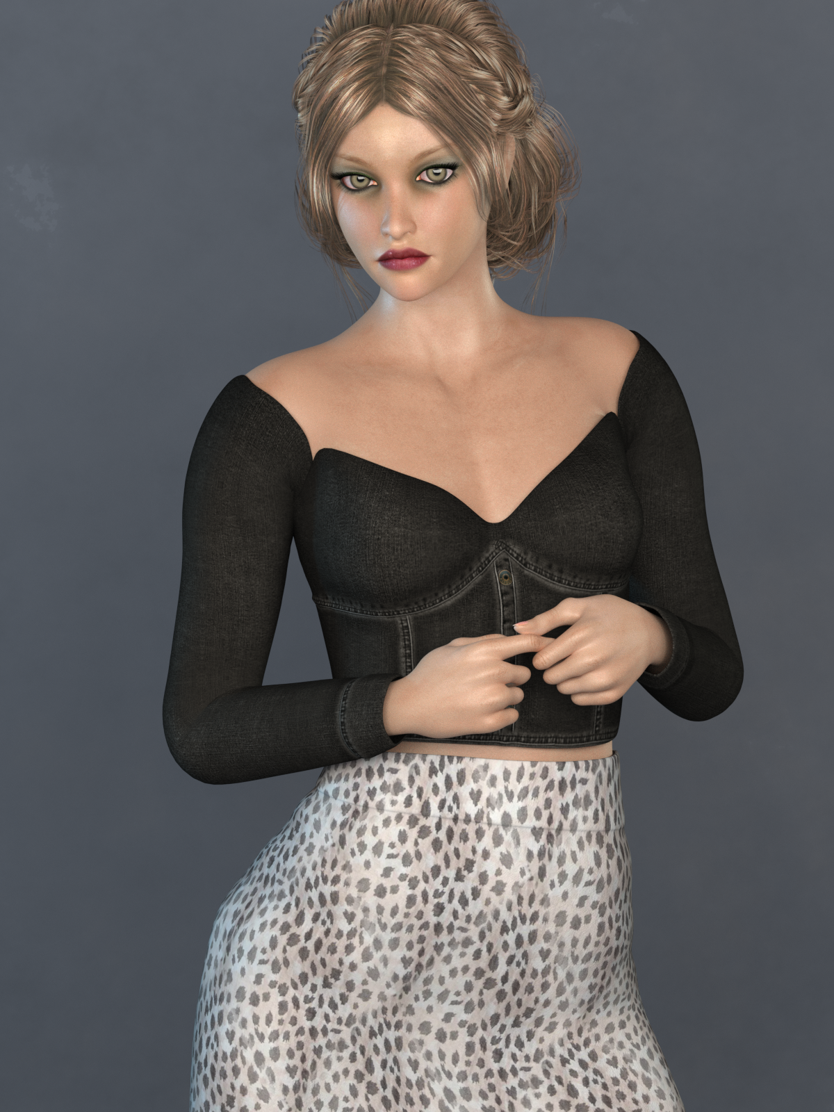La Femme Corset Top by N/A