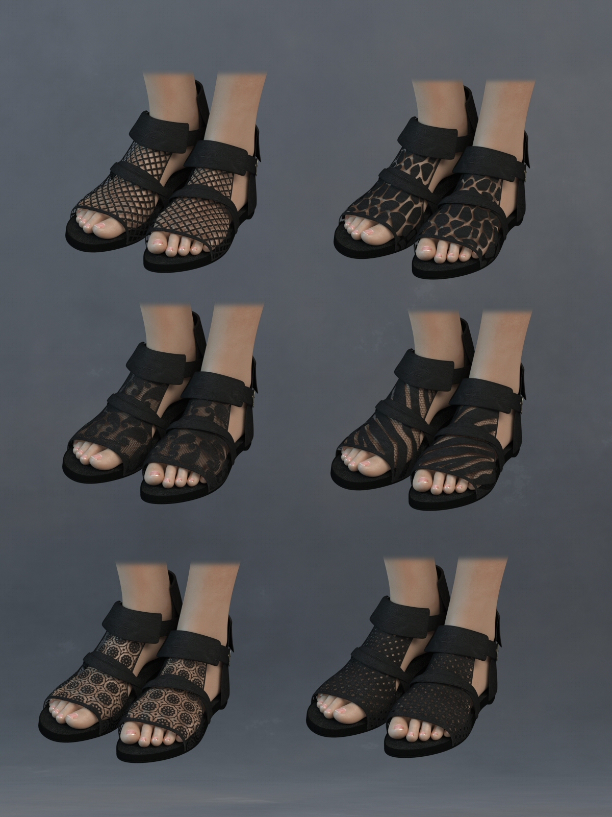 La Femme Summer Sandals EXP by N/A