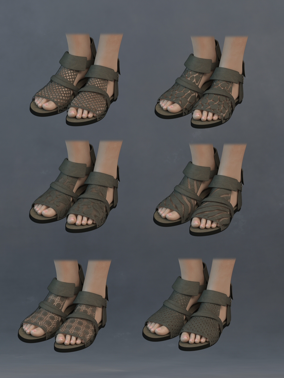 La Femme Summer Sandals EXP by N/A