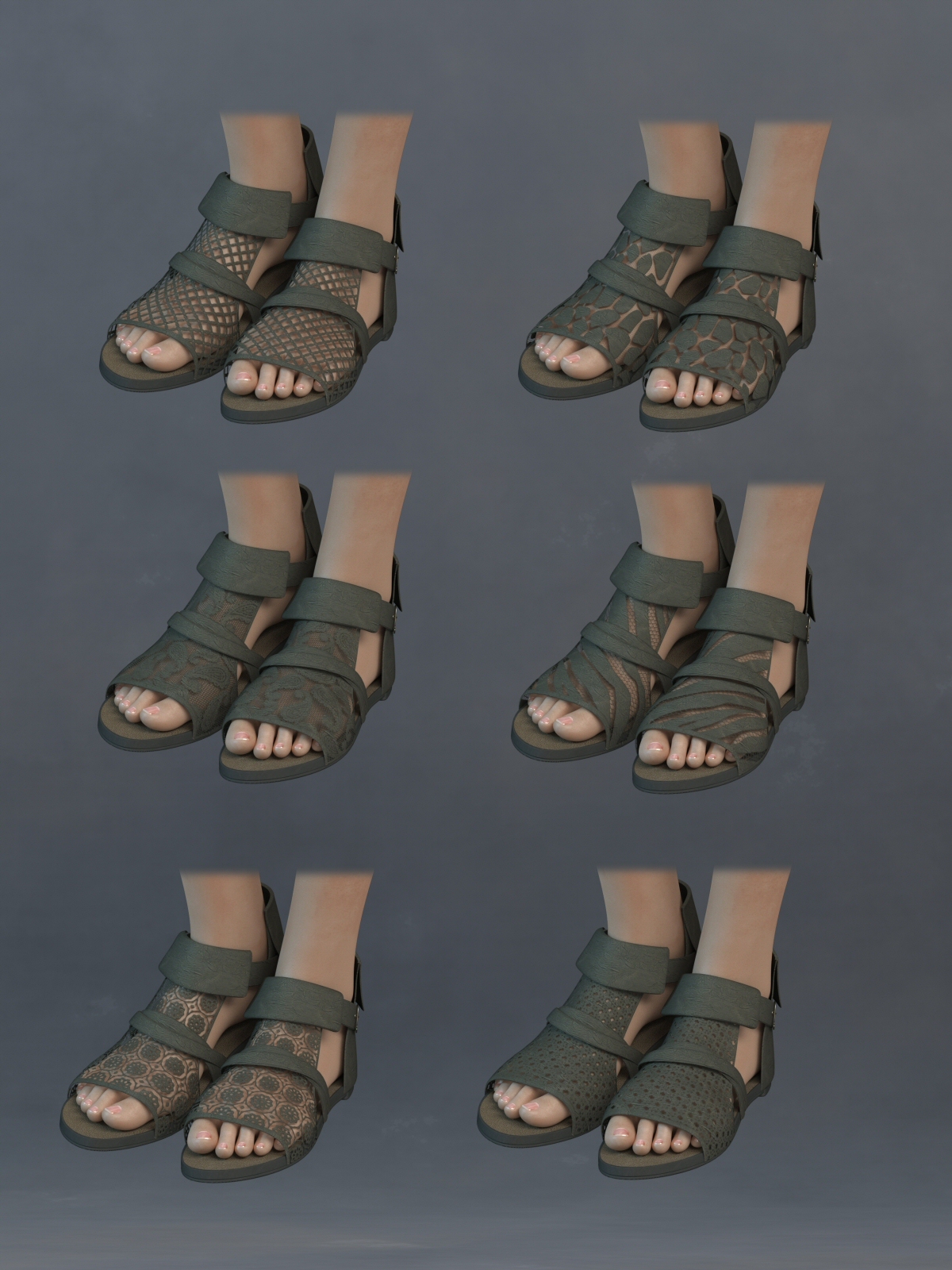 La Femme Summer Sandals EXP by N/A