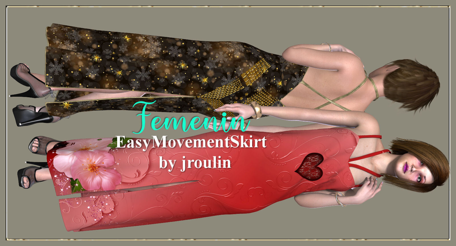 DA-Femenin for EasyMovementSkirt by jroulin by N/A
