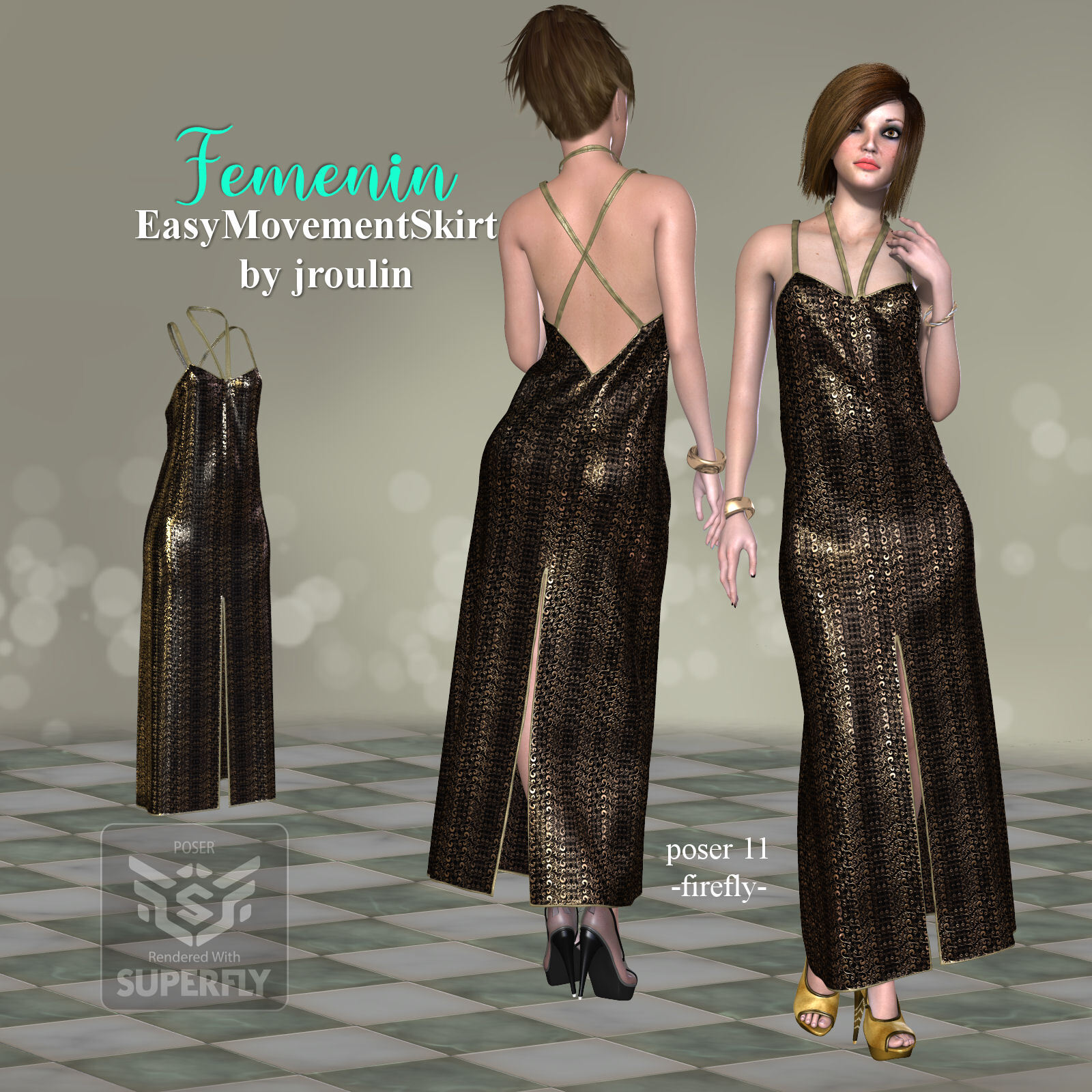 DA-Femenin for EasyMovementSkirt by jroulin by N/A