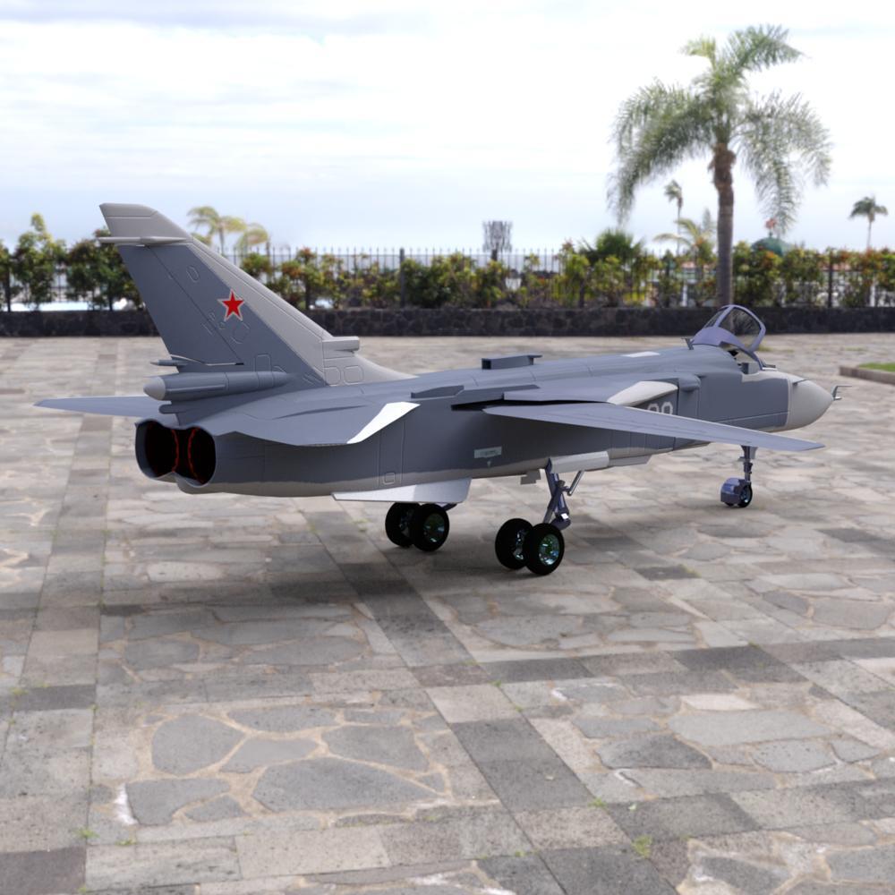 Sukhoi 24 Fencer C for DAZ Studio by N/A
