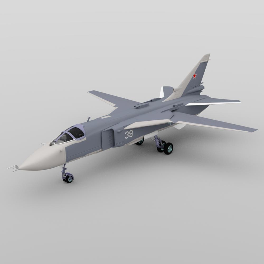 Sukhoi 24 Fencer C for DAZ Studio by N/A