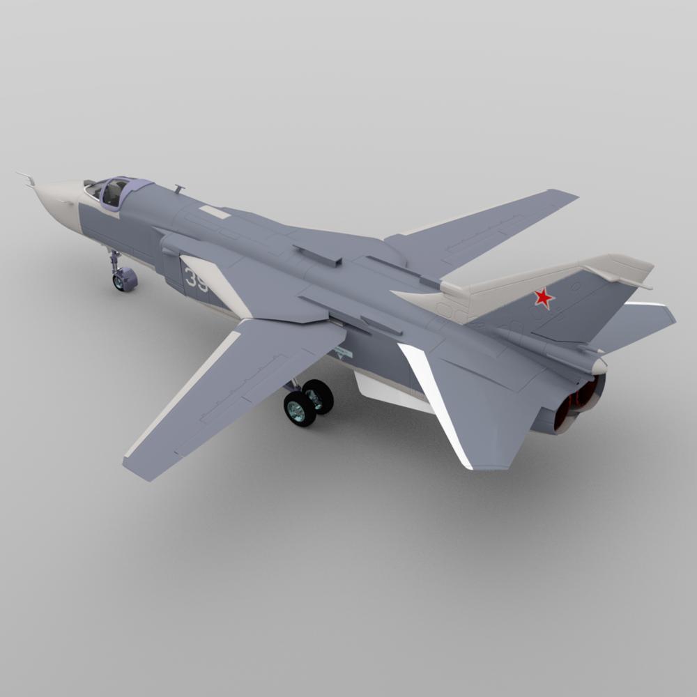 Sukhoi 24 Fencer C for DAZ Studio by N/A