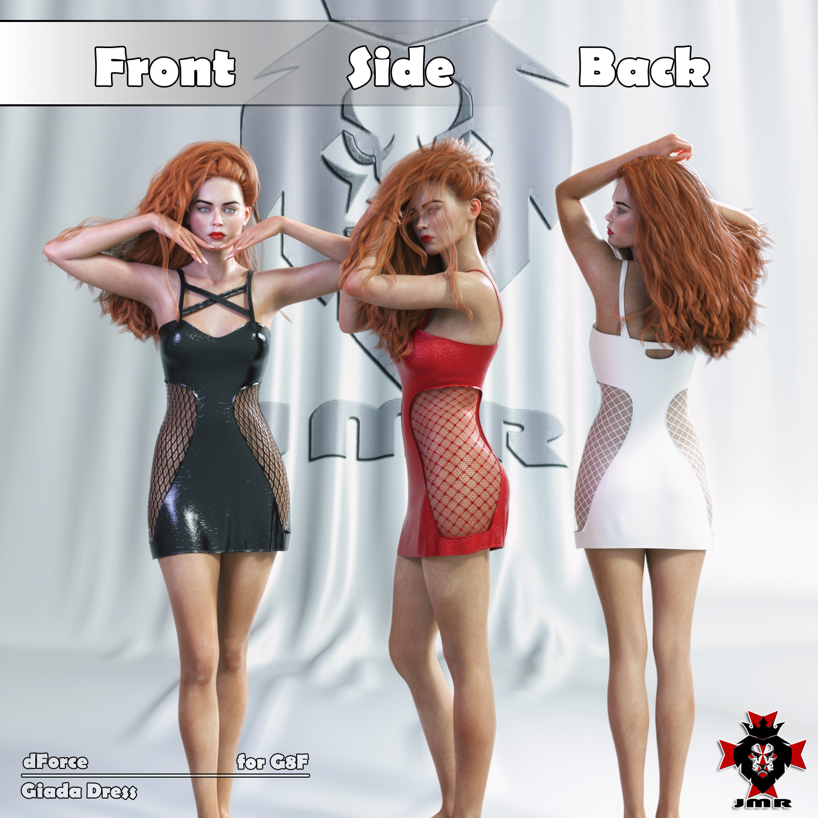 JMR dForce Giada Dress for G8F by N/A