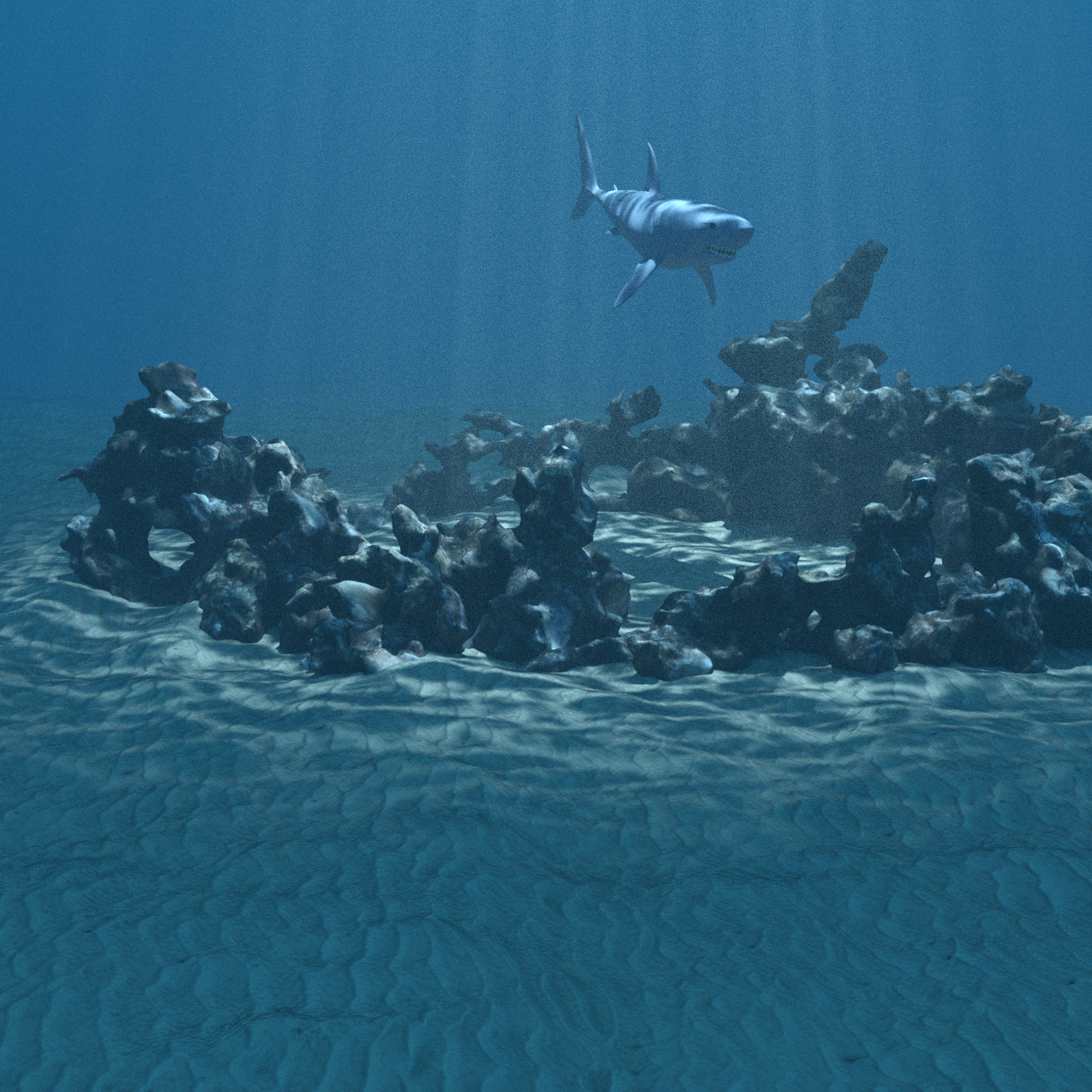 Underwater Reef Stones for DAZ by N/A