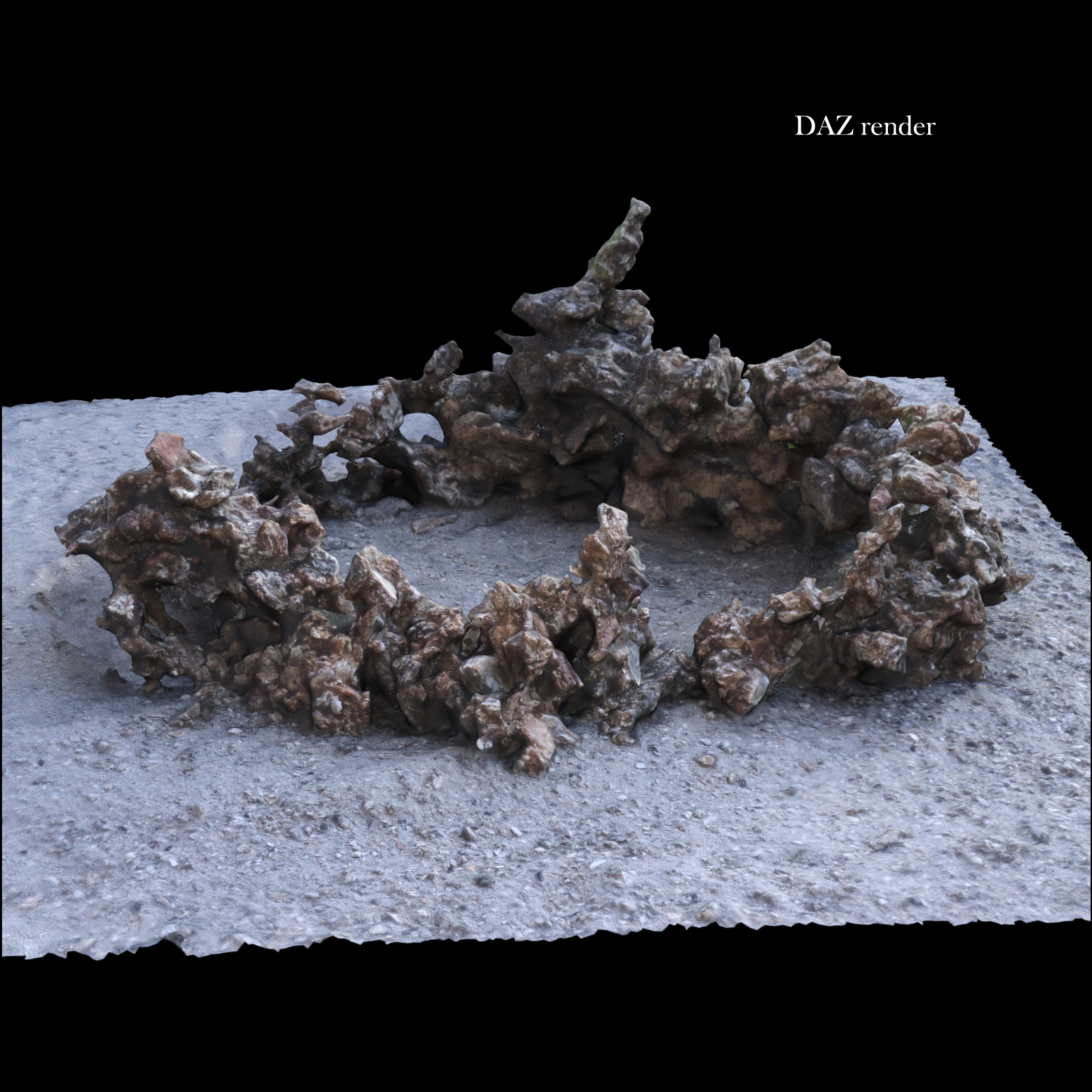 Underwater Reef Stones for DAZ by N/A