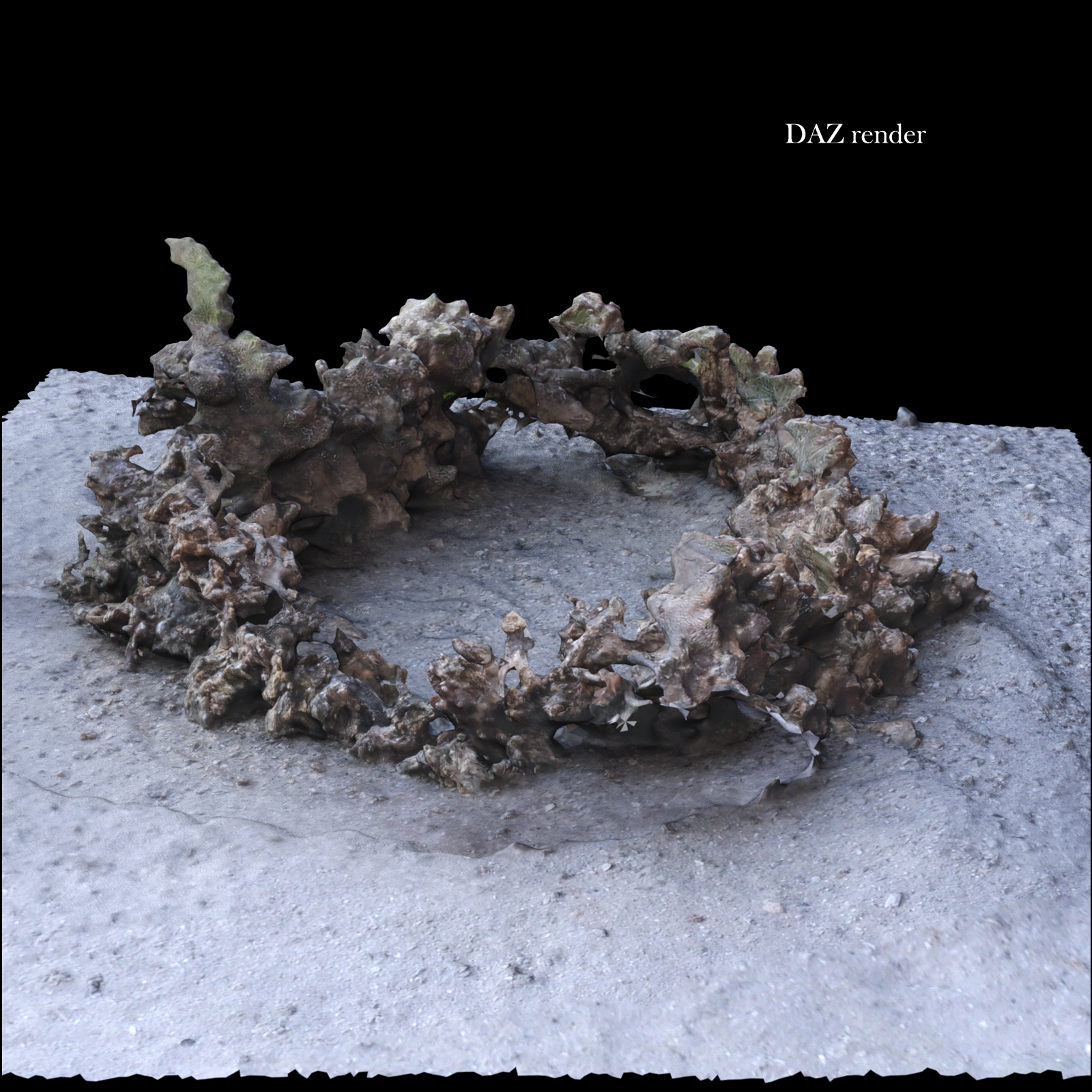 Underwater Reef Stones for DAZ by N/A