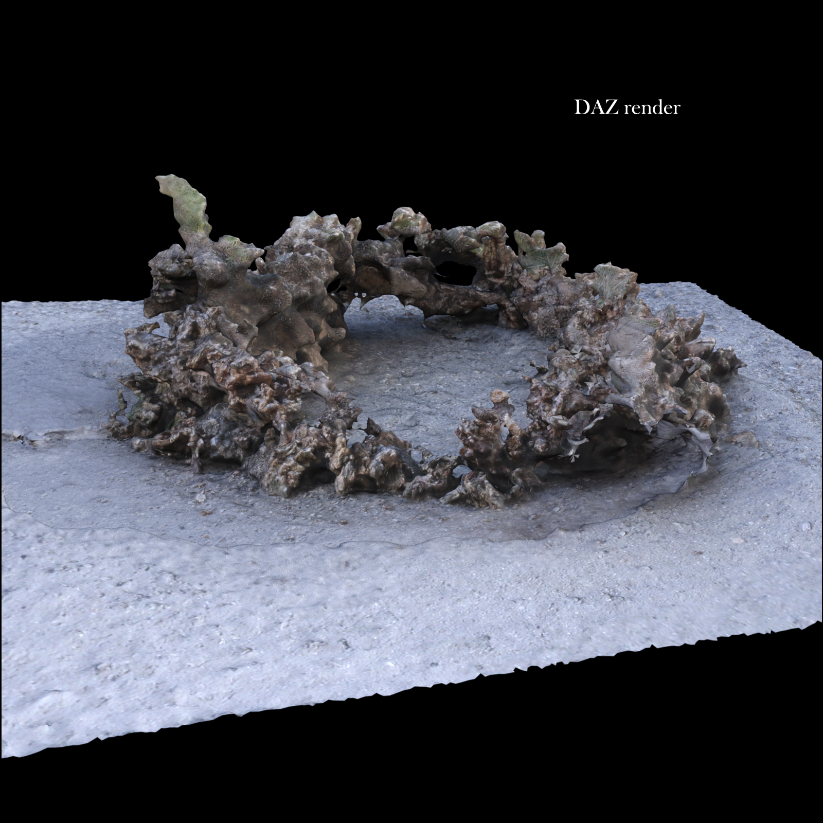 Underwater Reef Stones for DAZ by N/A