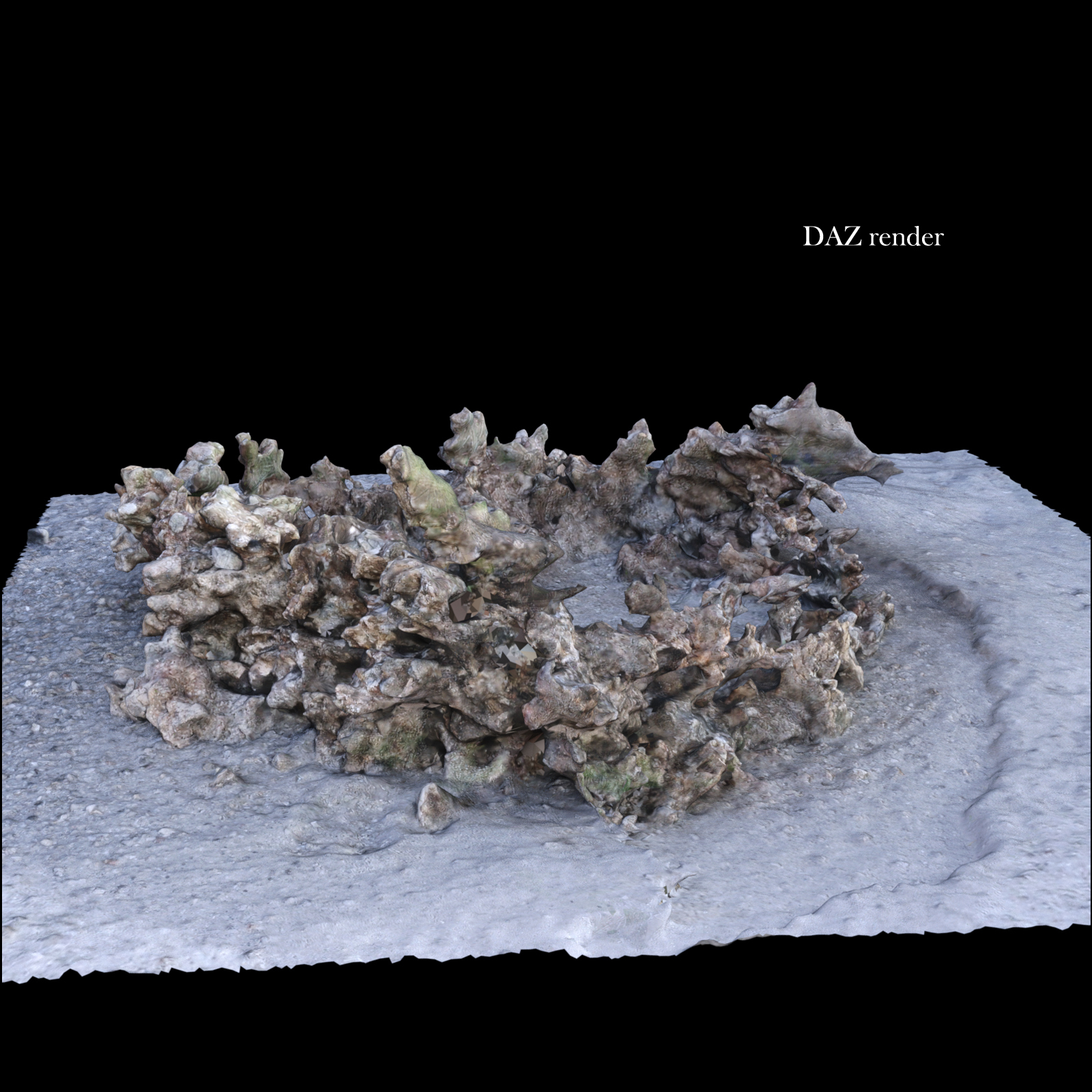 Underwater Reef Stones for DAZ by N/A