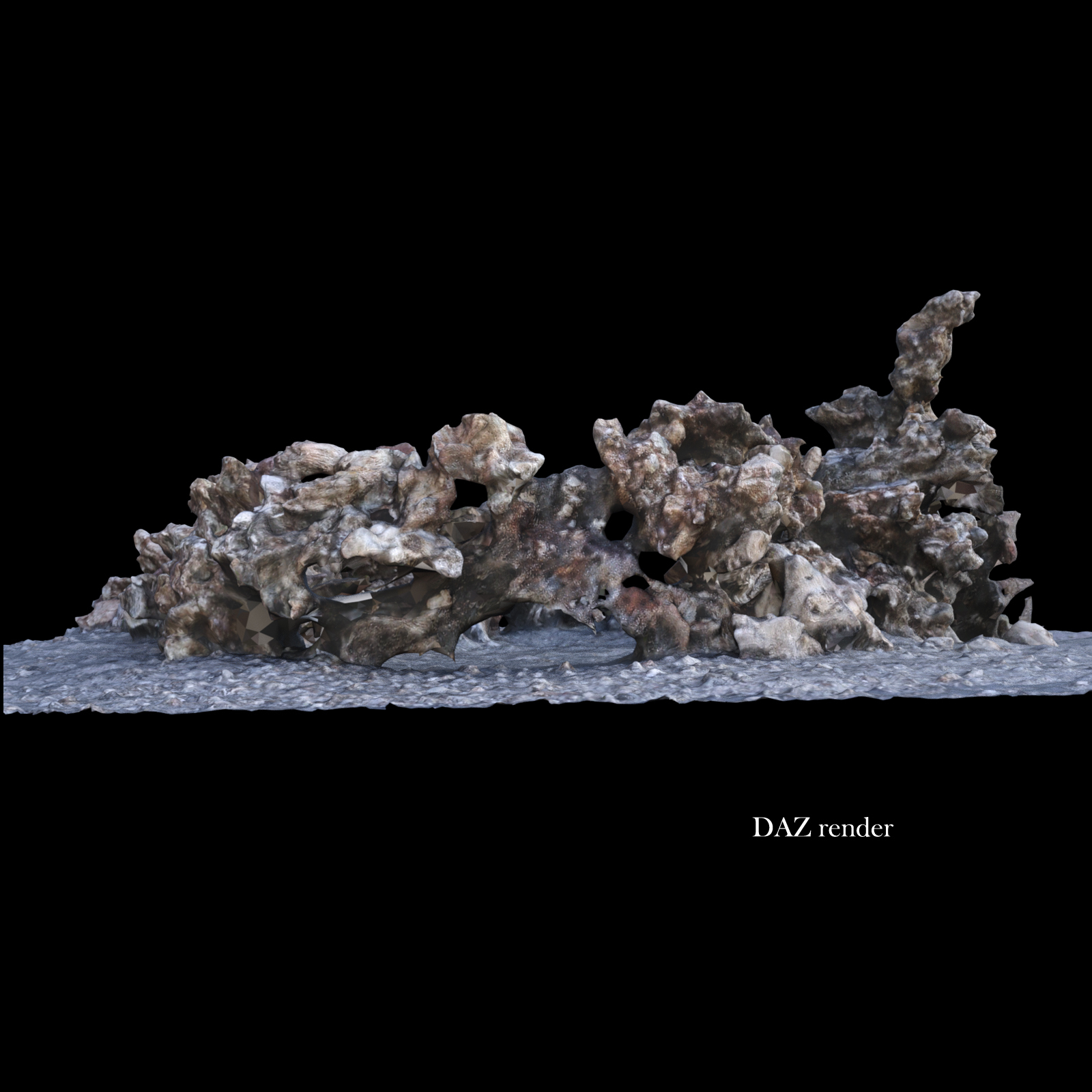 Underwater Reef Stones for DAZ by N/A