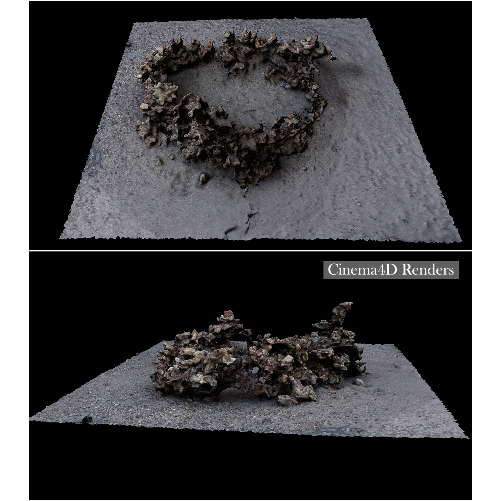 Underwater Reef Stones for DAZ by N/A