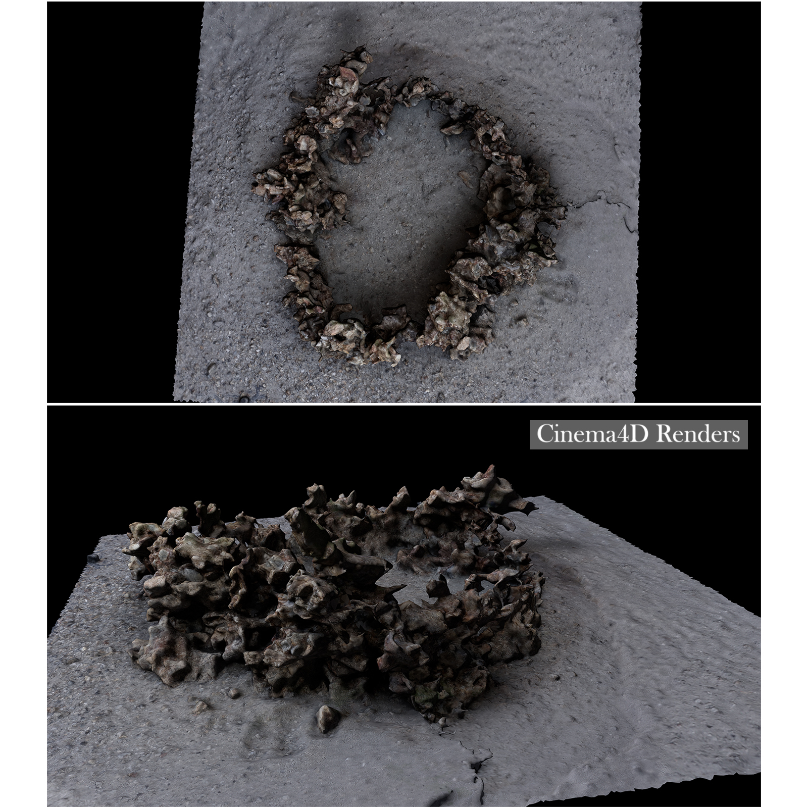 Underwater Reef Stones for DAZ by N/A